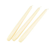 Tapered Candle 10” Ivory (Pack 50) - BESPOKE 77