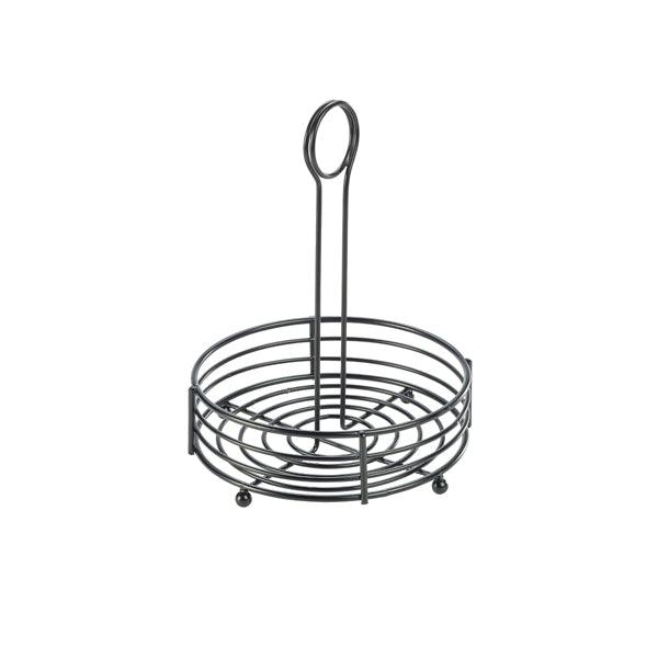 Black Wire Table Caddy 6.5