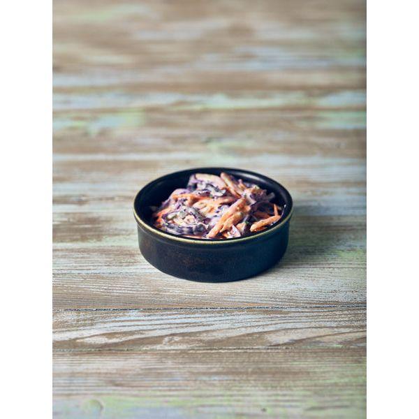 Terra Porcelain Black Tapas Dish 10cm - BESPOKE 77