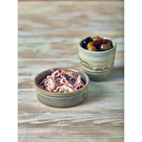 Terra Porcelain Grey Tapas Dish 10cm - BESPOKE 77