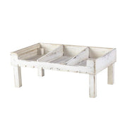 White Wash Wooden Display Crate Stand - BESPOKE 77