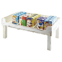 White Wash Wooden Display Crate Stand - BESPOKE 77