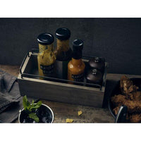 Industrial Wooden Crate 34 x 12 x 9cm - BESPOKE 77