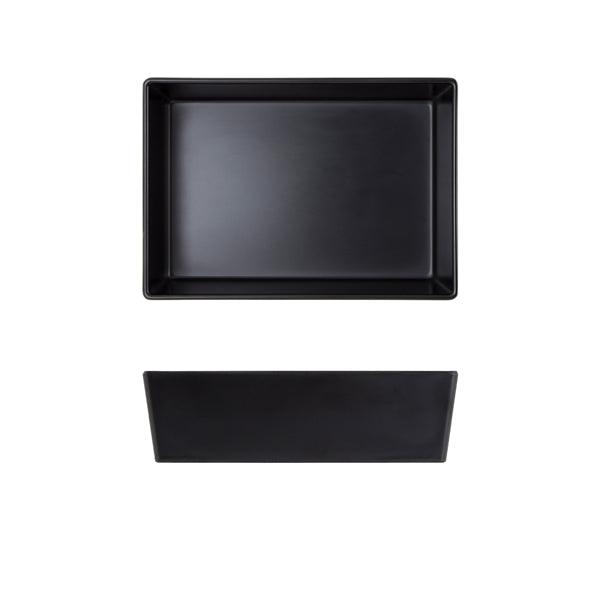 Black Tokyo Melamine Salad Box 20.5 x 14.5 x 6cm - BESPOKE 77