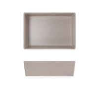 Sand Brown Tokyo Melamine Salad Box 20.5 x 14.5 x 6cm - BESPOKE 77