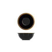 Copper/Black Utah Melamine Bowl 16 x 7cm - BESPOKE 77