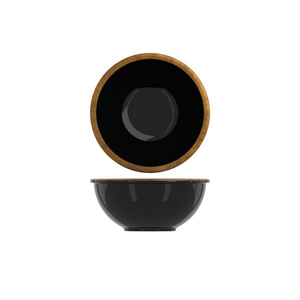 Copper/Black Utah Melamine Bowl 20 x 8.5cm - BESPOKE 77