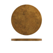 Copper Utah Melamine Round Slab 28.5cm - BESPOKE 77