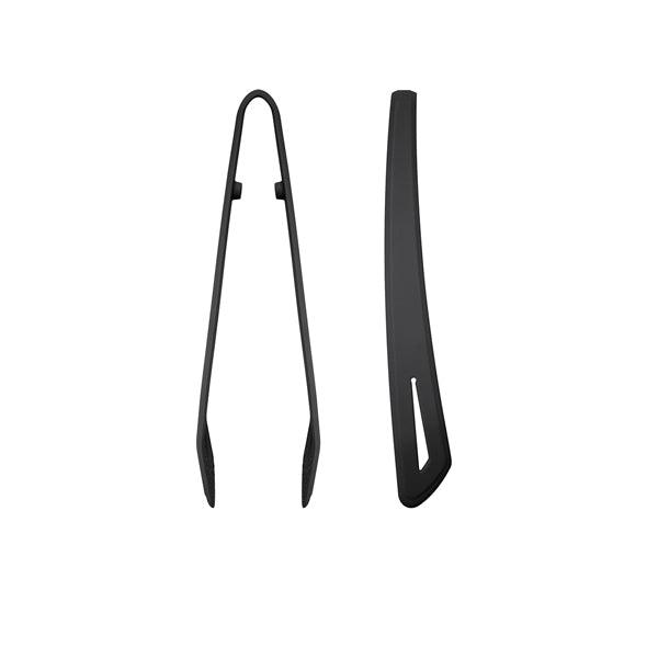 Black Silicone Tongs 29cm - BESPOKE 77