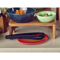 Black Silicone Tongs 29cm - BESPOKE 77