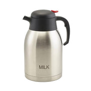 Milk Inscribed St/St Vacuum Jug 2.0L - BESPOKE 77
