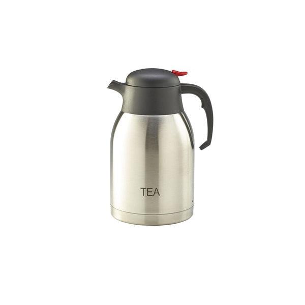 Tea Inscribed St/St Vacuum Jug 2.0L - BESPOKE 77