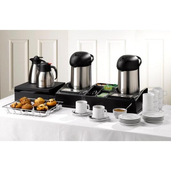 Hot Water Inscribed St/St Vac. Pump Pot 2.5L - BESPOKE 77