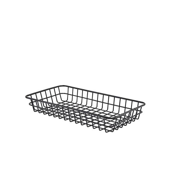 GenWare Black Wire Display Basket GN1/3 5cm (H) - BESPOKE 77