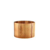 GenWare Acacia Wood Straight Sided Bowl 22.5 x 15cm - BESPOKE 77