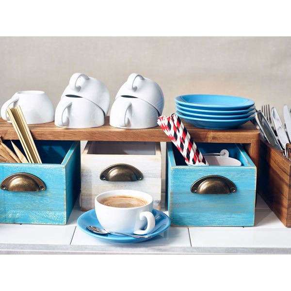 GenWare White Wash Acacia Wood Display Drawer 21.5 x 15 x 11cm - BESPOKE 77