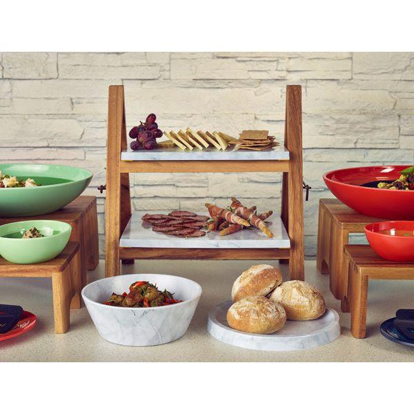 Acacia Wood Display Stand 38x30x40cm - BESPOKE 77