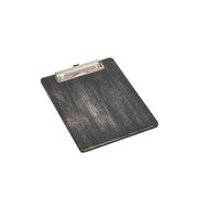 Black Wooden Menu Clipboard A5 18.5x24.5x0.6cm - BESPOKE 77