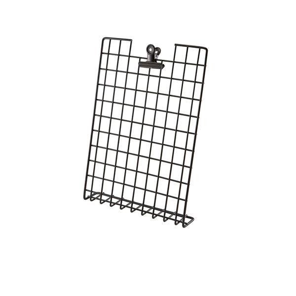 GenWare Black Wire A4 Menu Holder - BESPOKE 77