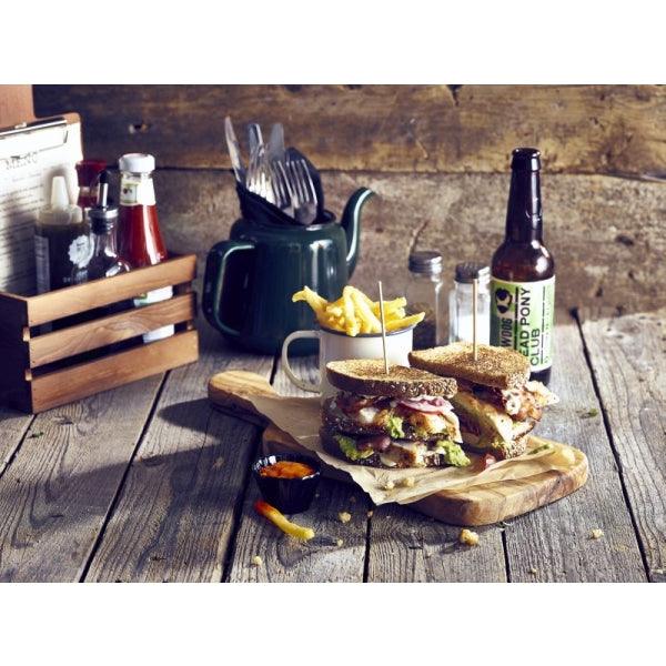 Wooden Menu Paddle Board A5 30.5 x 16 x 0.6cm - BESPOKE 77