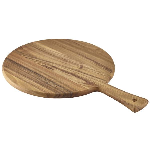 Acacia Wood Pizza Paddle 33cm Dia - BESPOKE 77