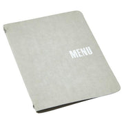Washable Paper A5 Menu Holder Grey - BESPOKE 77