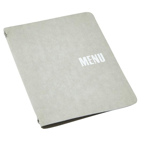 Washable Paper A5 Menu Holder Grey - BESPOKE 77