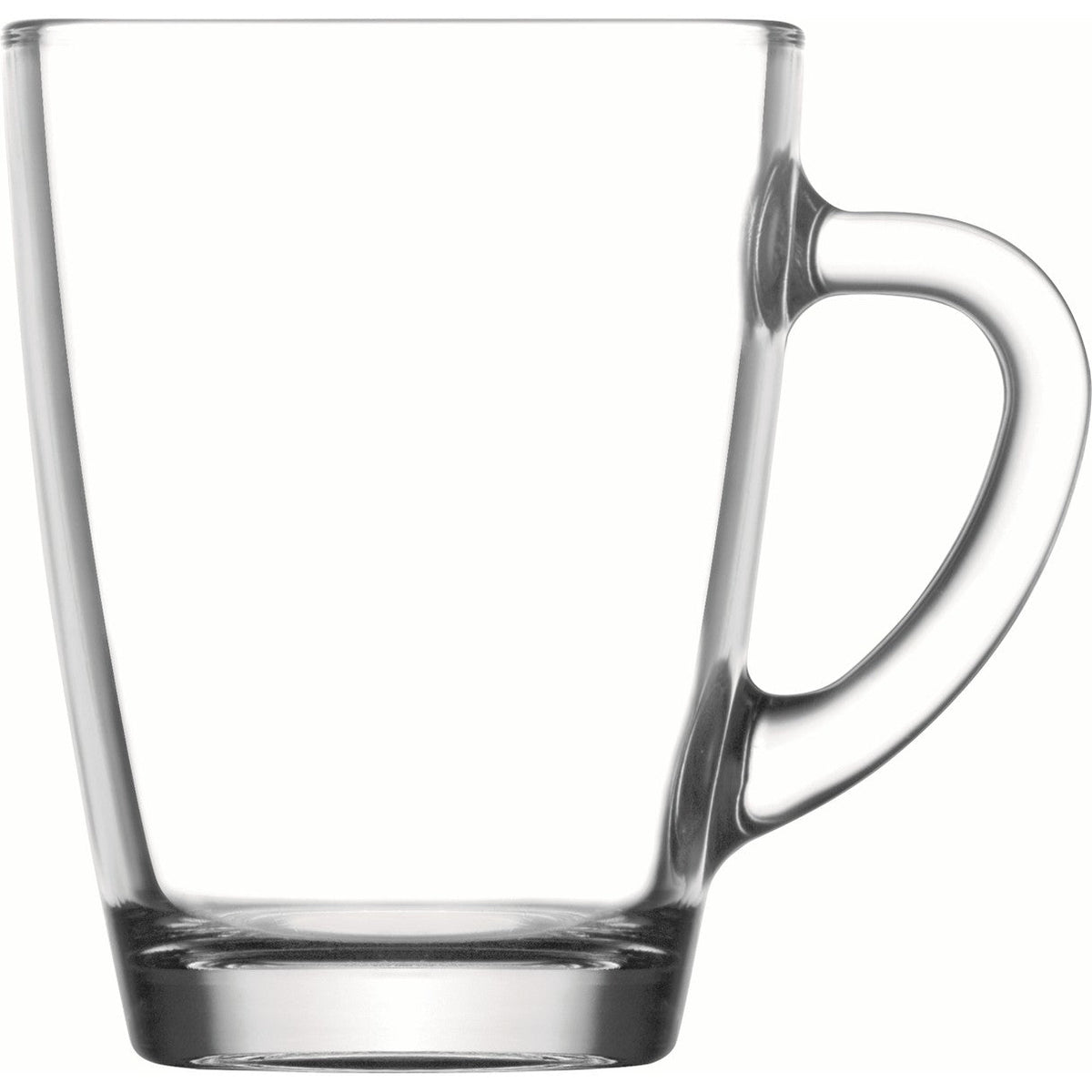 Warsaw crystal-look glass coffee mug 25cl