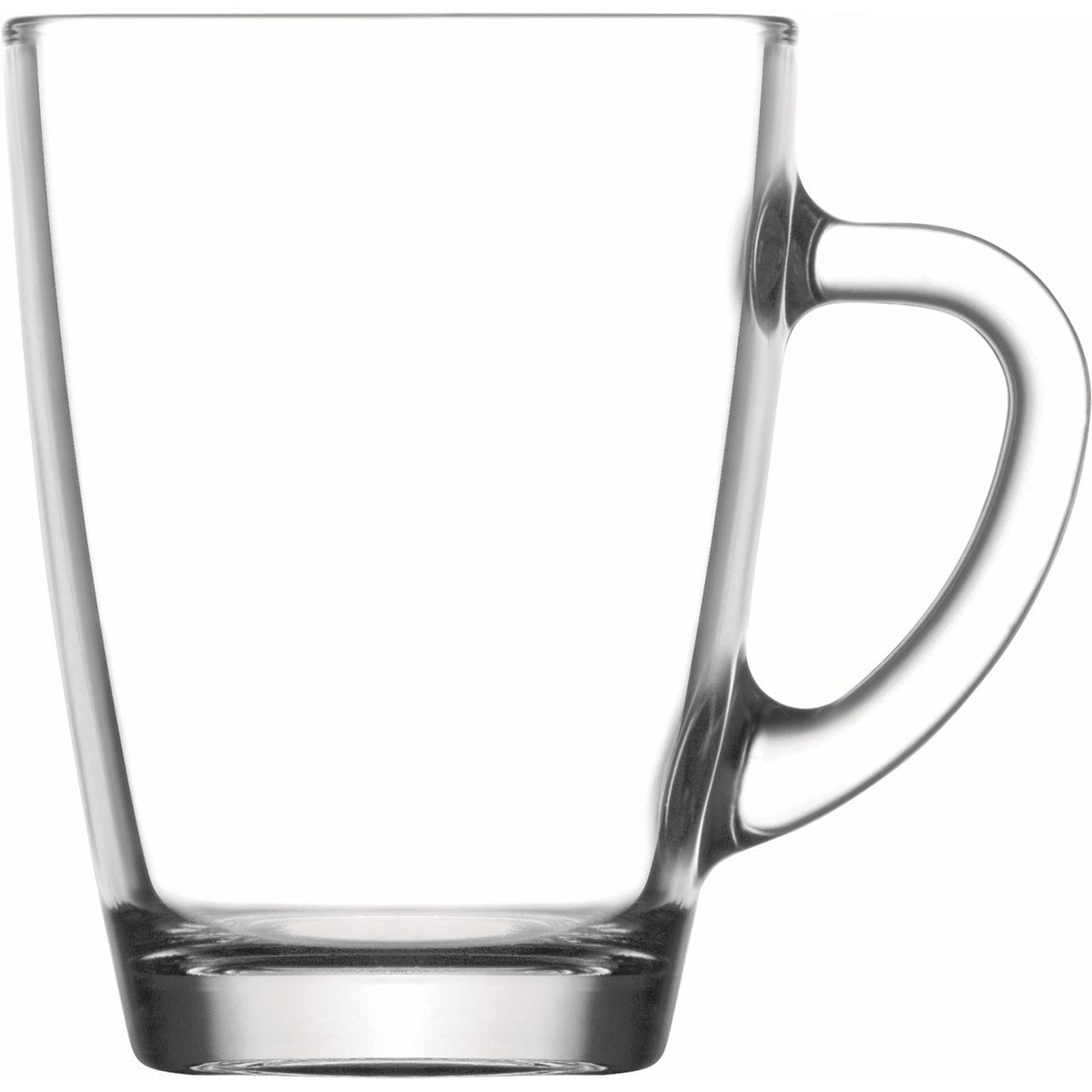 Warsaw crystal-look glass coffee mug 30cl