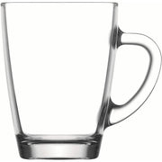 Warsaw crystal-look glass coffee mug 30cl