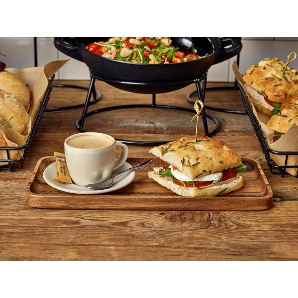 GenWare Acacia Wood Rectangular Serving Tray 30 x 13cm - BESPOKE 77