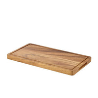 Genware Acacia Wood Serving Board GN 1/3 - BESPOKE 77