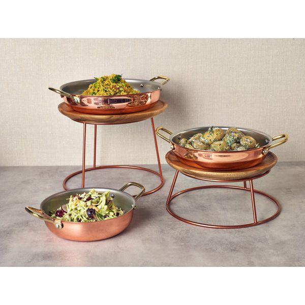 GenWare Acacia Wood Serving Plate 24cm - BESPOKE 77