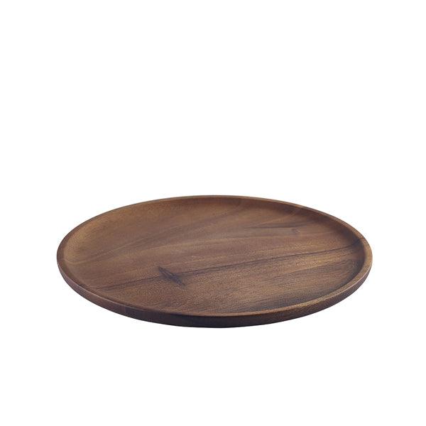 Acacia Wood Serving Plate 26cm - BESPOKE 77