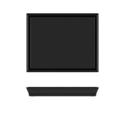 Black York Melamine GN1/2 Tray 32.5 x 26.5cm - BESPOKE 77