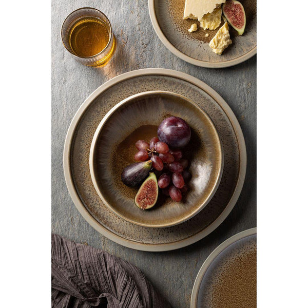 Enigma Brown Reactive Glaze Porcelain Tableware - BESPOKE77