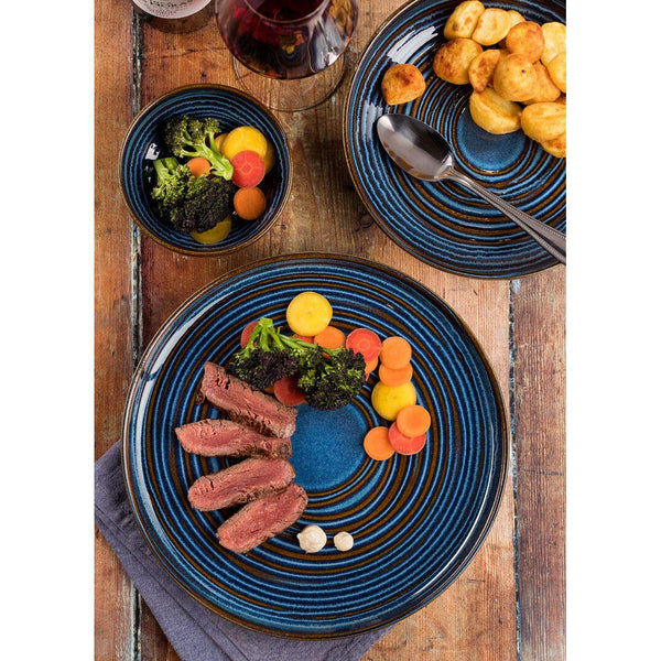 Santo Cobalt Coloured Stoneware Tableware - BESPOKE77