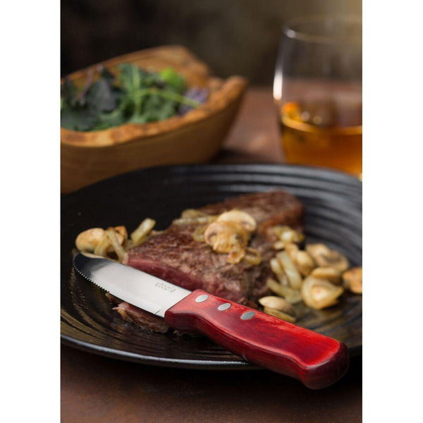 Jumbo Polywood 3 Stud Steak Knife - BESPOKE77