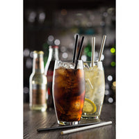 Paper Solid Black Straw 8" (20cm) - BESPOKE77