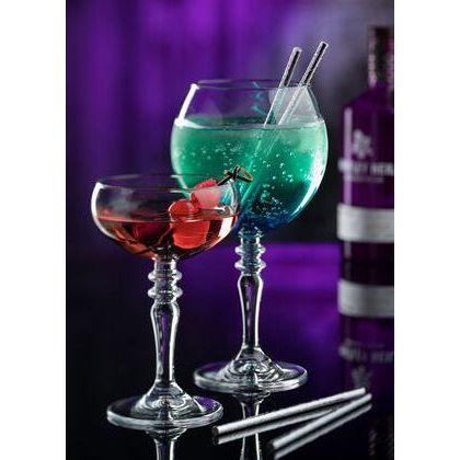 Paper Silver Cocktail Straw 5.5" (14cm) 5mm Bore - BESPOKE77