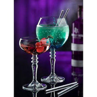 Paper Silver Cocktail Straw 5.5" (14cm) 5mm Bore - BESPOKE77