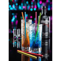 Paper Solid Green Straw 8" (20cm) - BESPOKE77