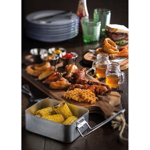Mess Tins with Foldable Handles - Set of 2 - BESPOKE77