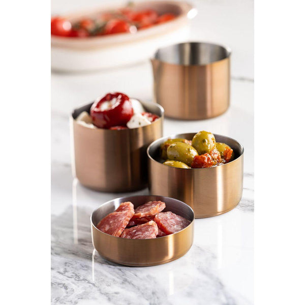 Brushed Copper Metal Tableware - BESPOKE77