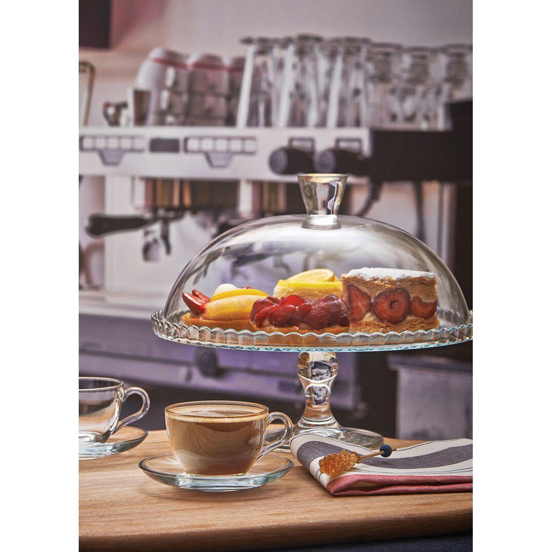 Patisserie Upturn Footed Glass Cake Stand - BESPOKE77