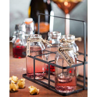 Mini Milk Bottles as cute cocktails