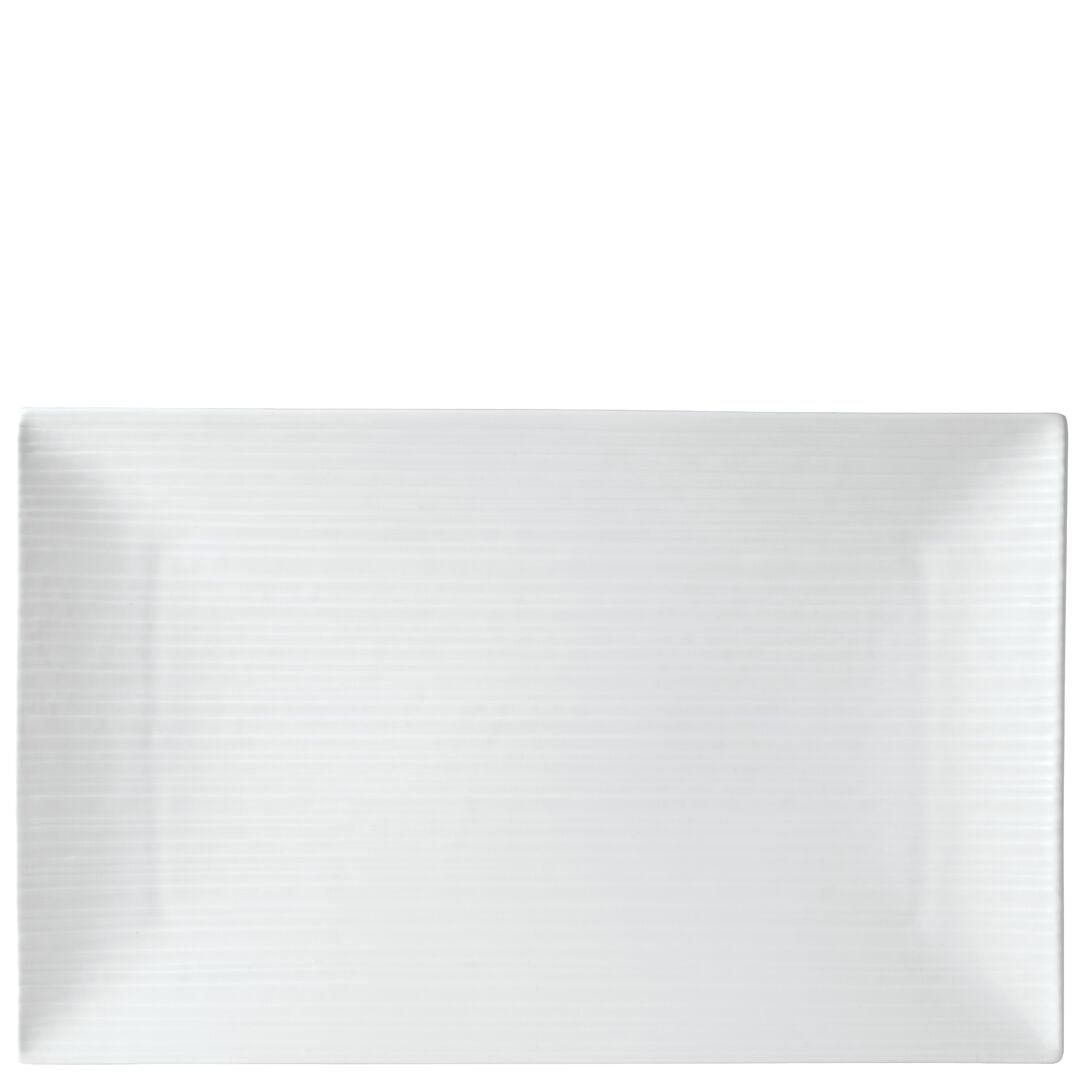 Titan White Signature Rectangular Platters