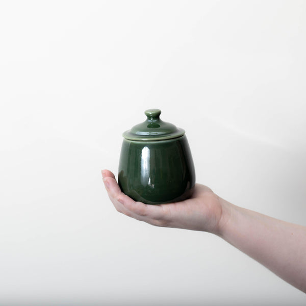 Forest Green Sugar/Honey/Jam Pot One Size - BESPOKE77