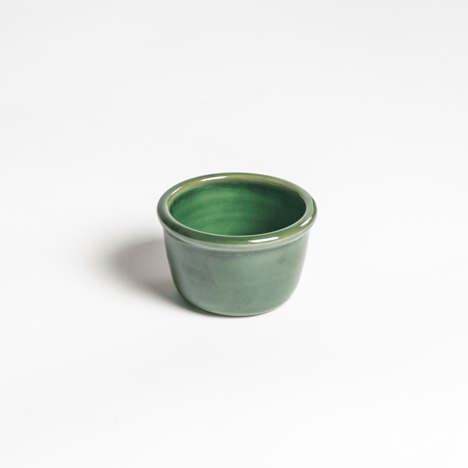 Forest Green Stoneware 150ml Small Pot / Ramekin - BESPOKE77