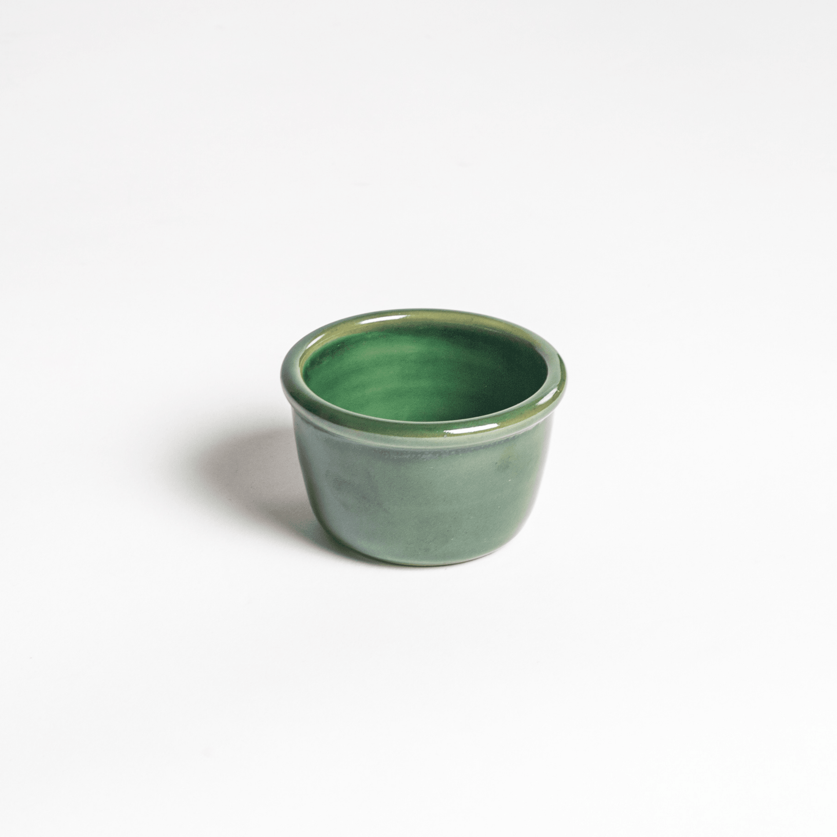 Forest Green Stoneware 150ml Small Pot / Ramekin - BESPOKE77